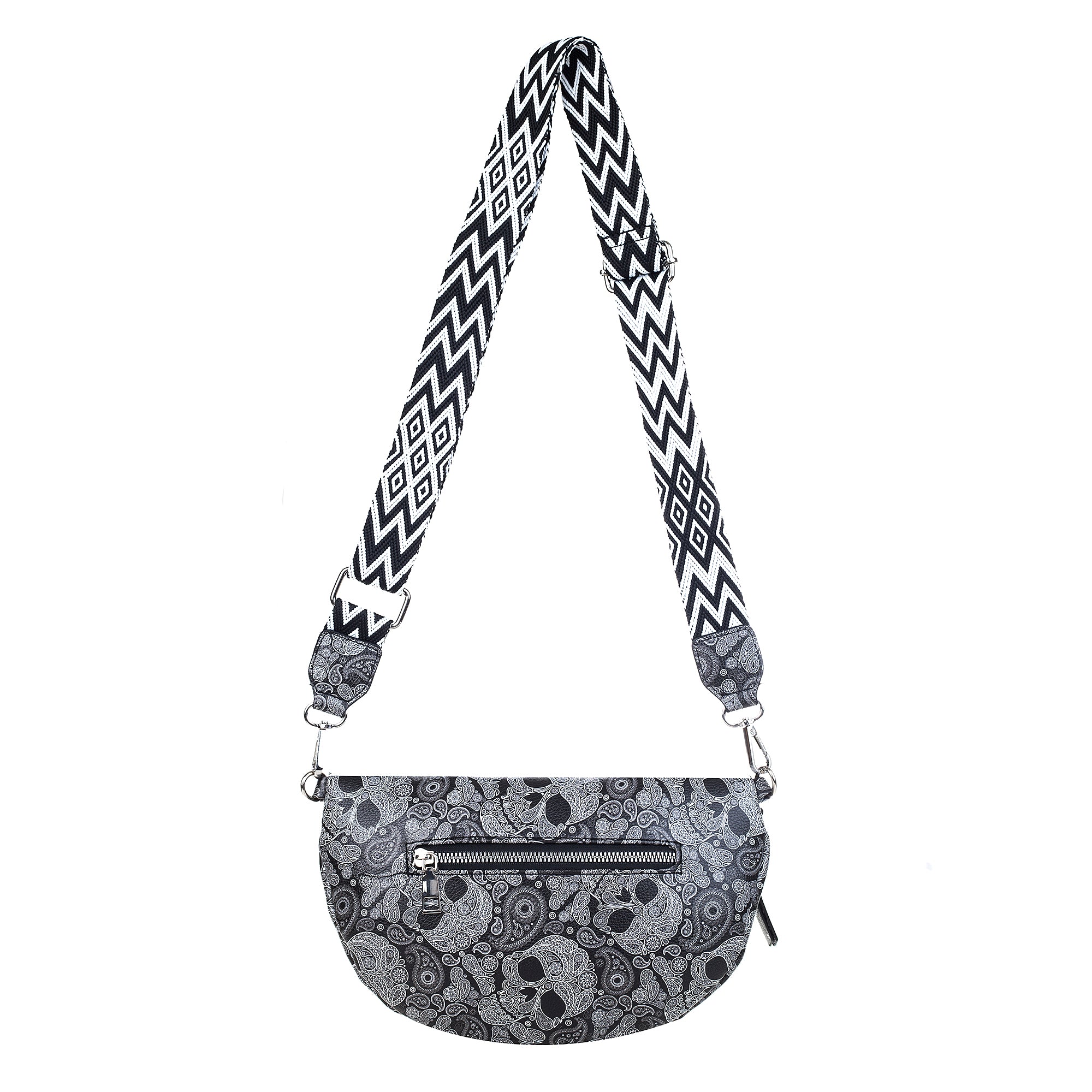 Umhängetasche Totenköpfe