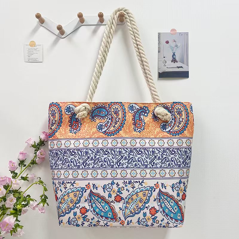 Strandtasche Ethno Paisley