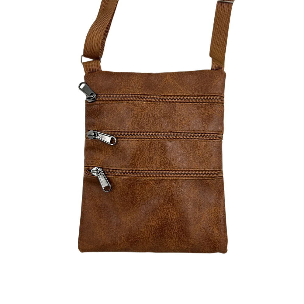 Umhängetasche Ivan Leder Optik