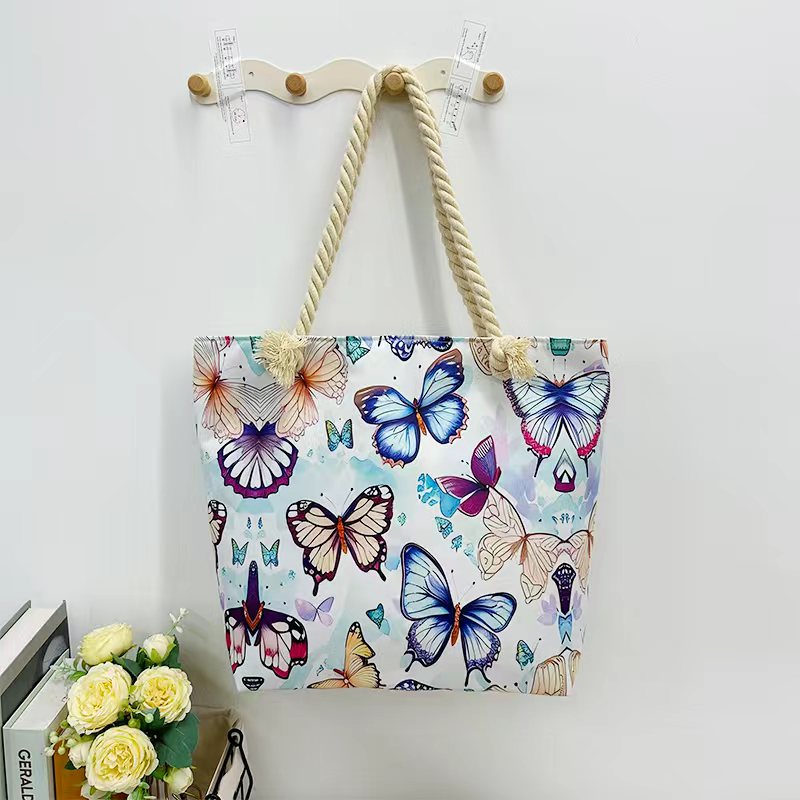 Strandtasche Schmetterlinge