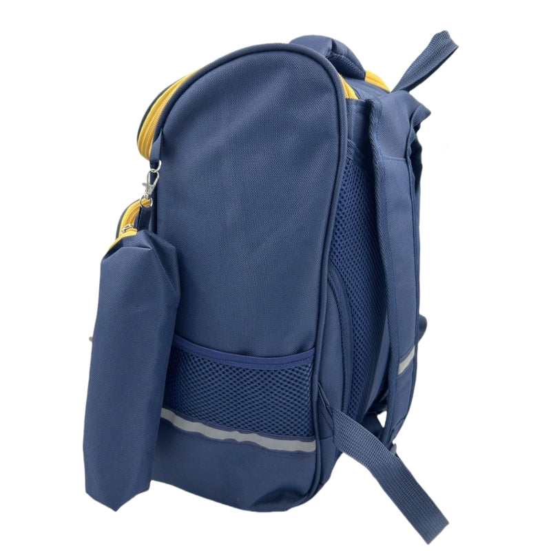 Rucksack Schule Blue-Yellow