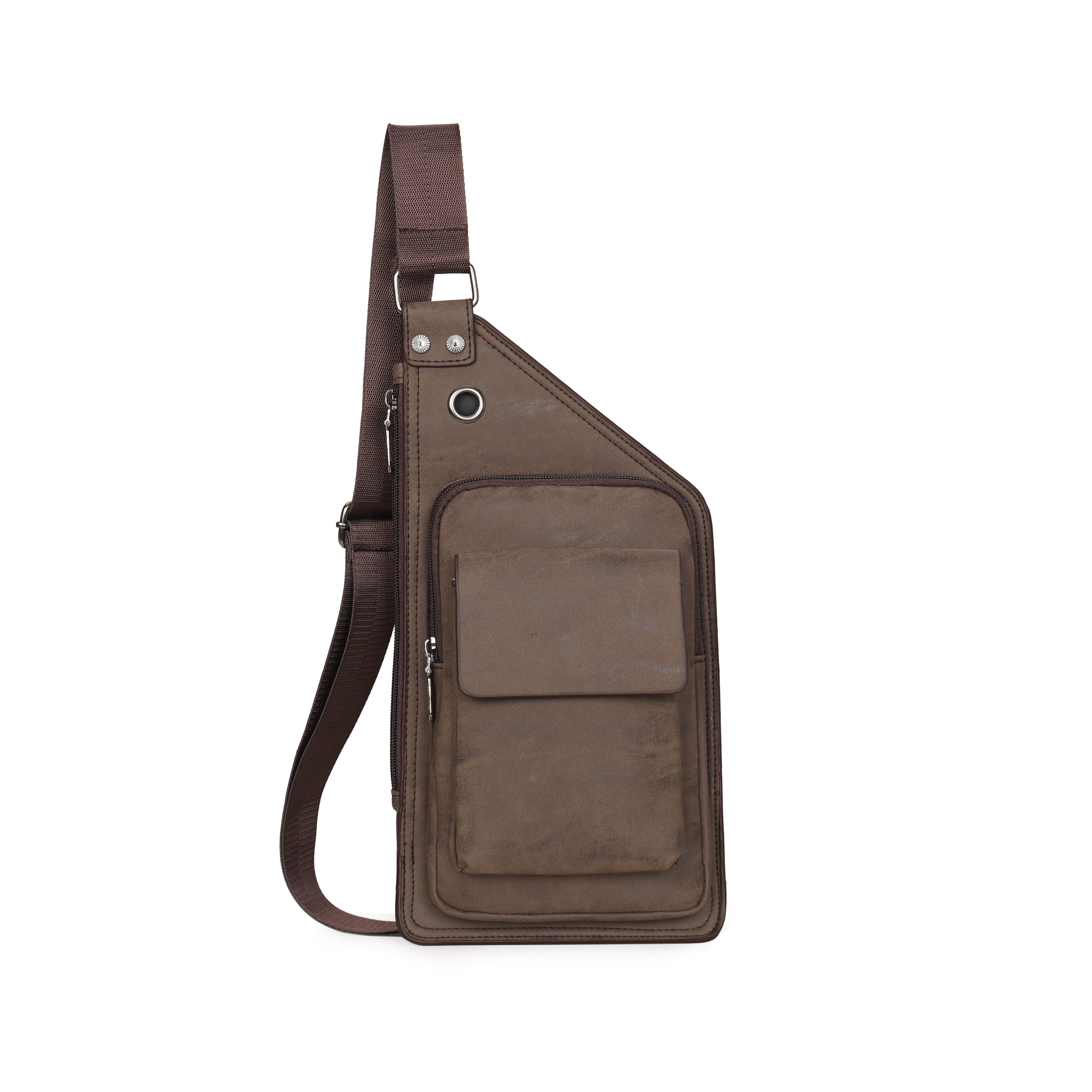 Crossbody Bag Wildlederoptik