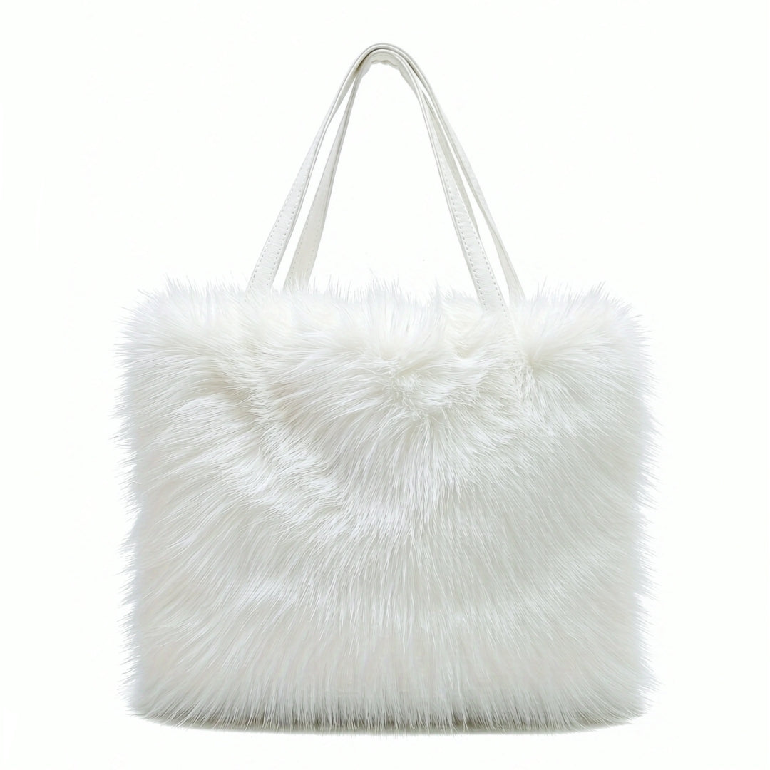 Tasche aus Kunstfell Mittelgroß